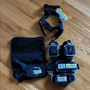 Ridesafer XS Black Child Safety Vest